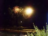 Feuerwerk über der Seebrücke